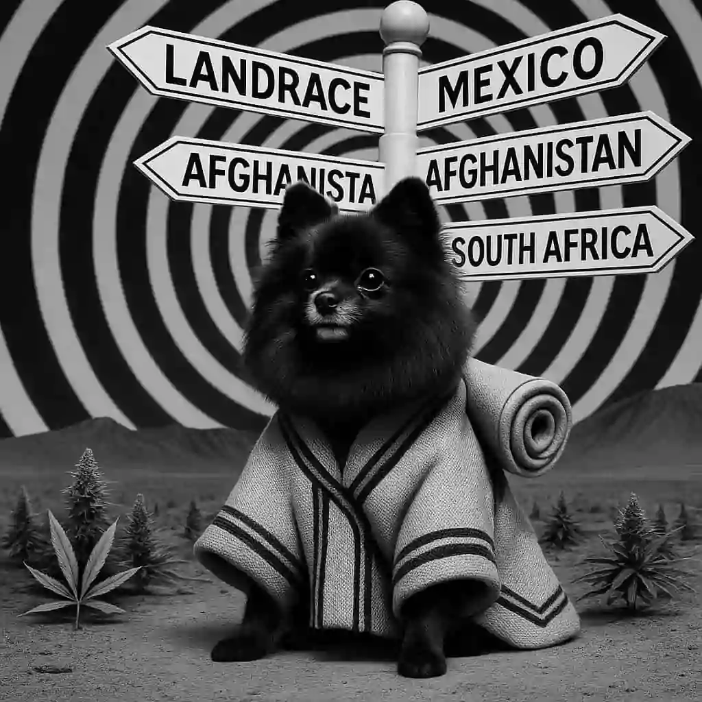 cover image for the article 'What Are Cannabis Landrace Strains'