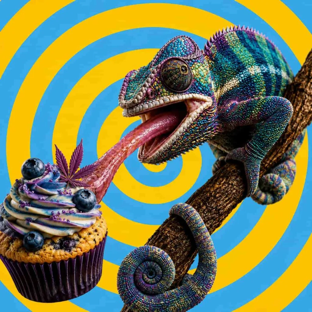 cover image for the article 'blueberry cupcake'