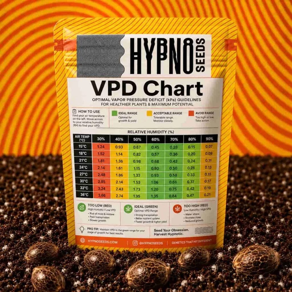 VPD Chart for cannabis cover image for the articke 'vpd chart'