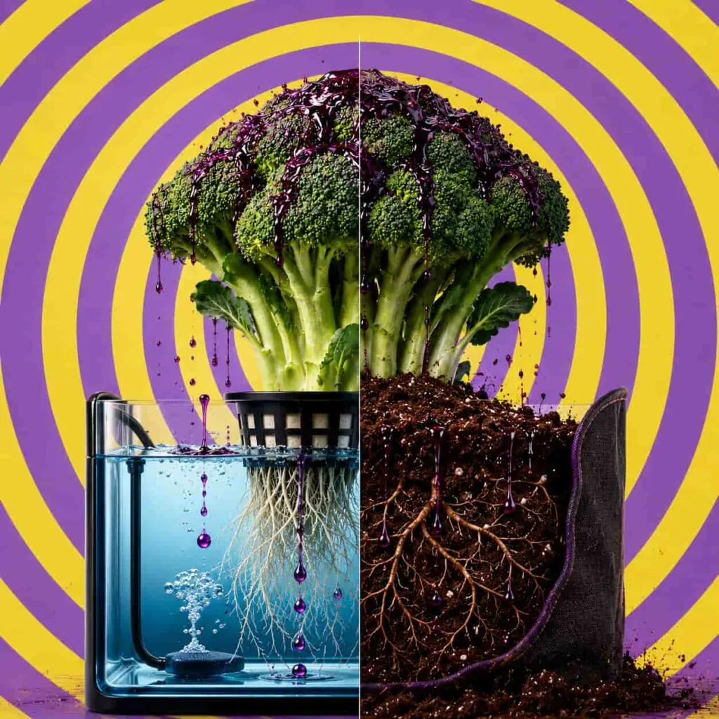 cover image for the article 'hydroponics vs soil'